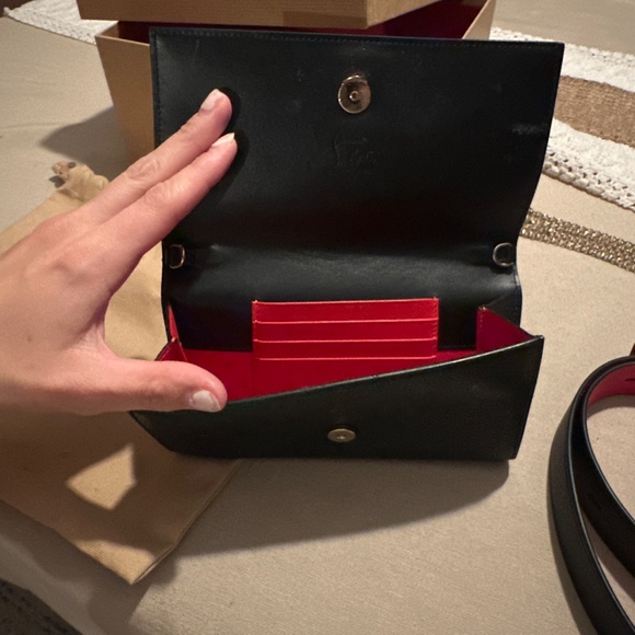 Black Louboutin Clutch/ Belt Bag - Picture 4 of 5